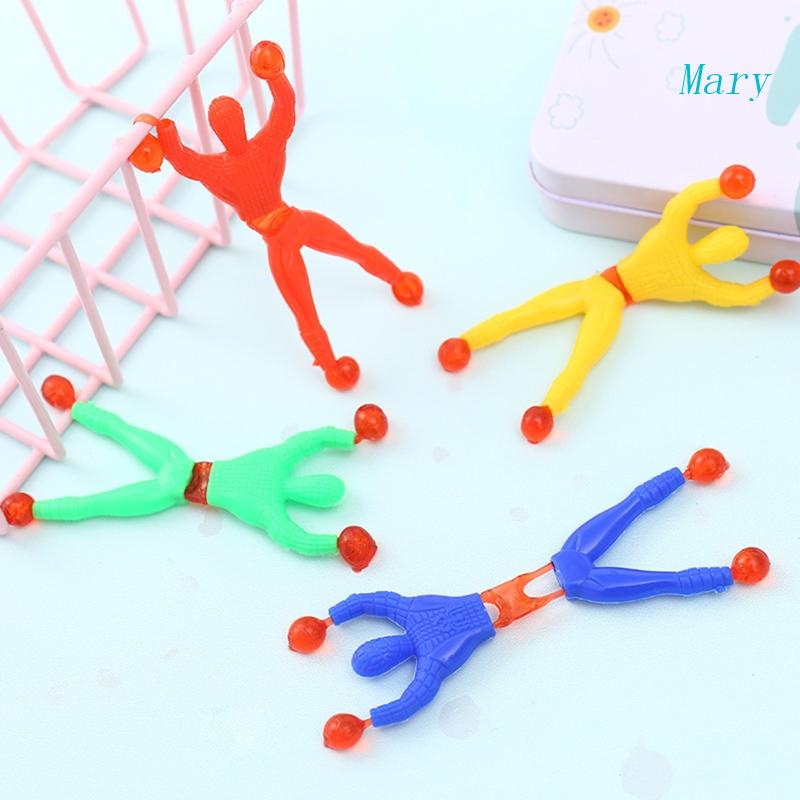 Mary Kids Trick Toy Mainan Mendaki Man Lengket Buatan Plastik Untuk Kreatif Untuk Usia 6th+anak-anak/Ad