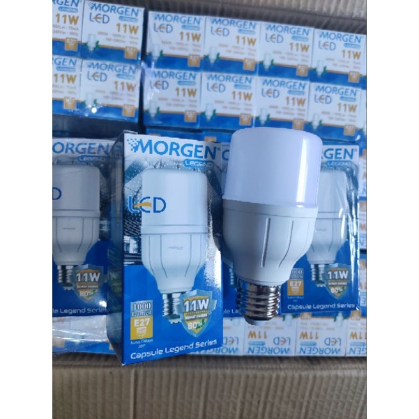 MORGEN LAMPU capsule STICK LED 11 WATT ,SNI GARANSI RESMI