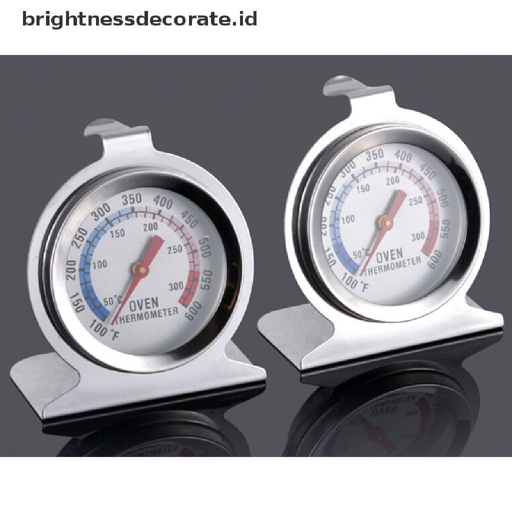 [Birth] Termometer Oven Stainless Steel Pengukur Suhu Makanan Dapur Rumah Daging Case [ID]