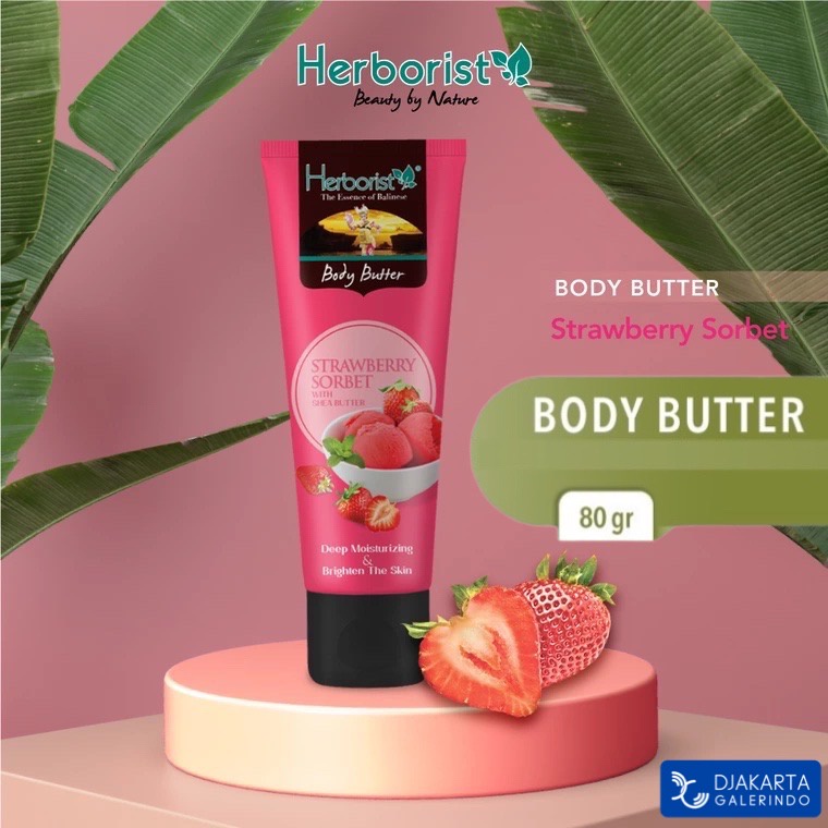 Herborist Body Butter 80gr - Herborist Body with Shea Butter 80gr