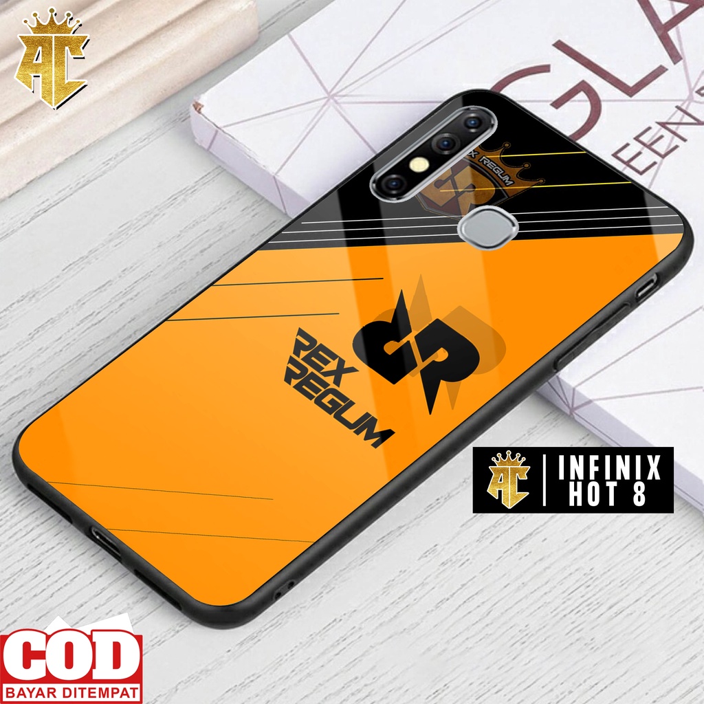 Case INFINIX HOT 8 - Casing INFINIX HOT 8 Terbaru 2022 AERO CASE [ MOTIF RRQ ] Silikon INFINIX HOT 8