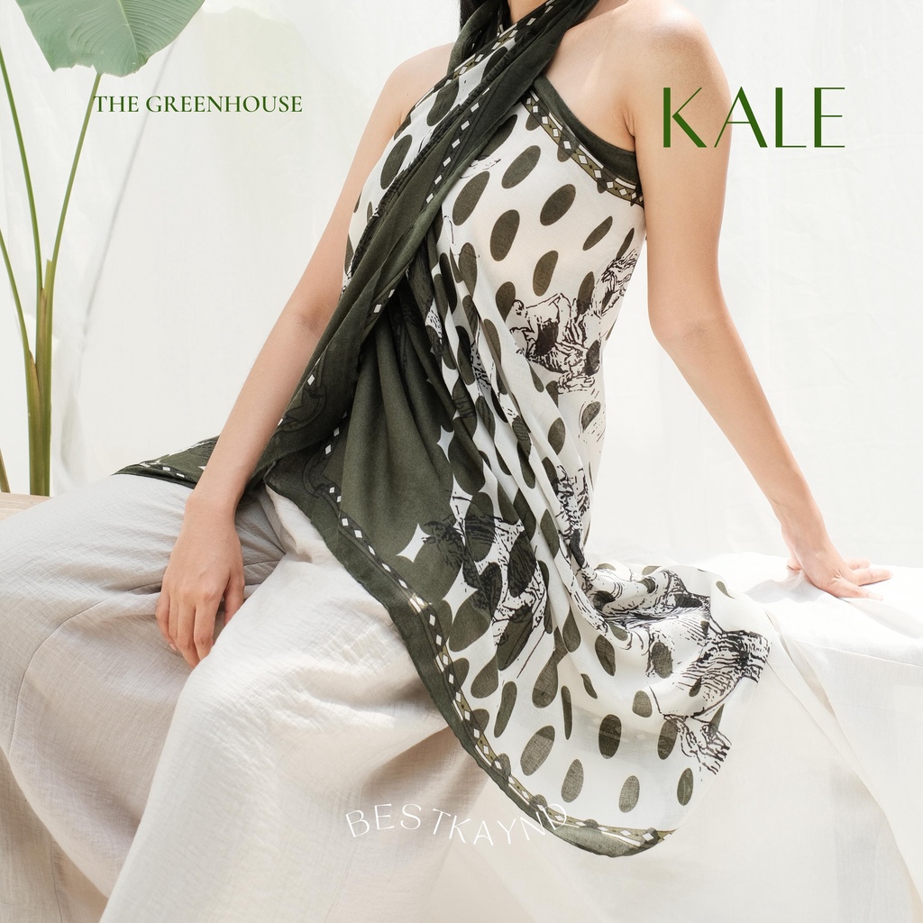 Kale Shawl | The Greenhouse Collection | The Best Kaynd