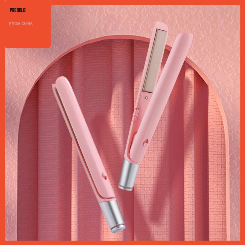 [Predolo] Catokan Rambut Mini Curling Iron Flat Iron Portable Untuk Wanita