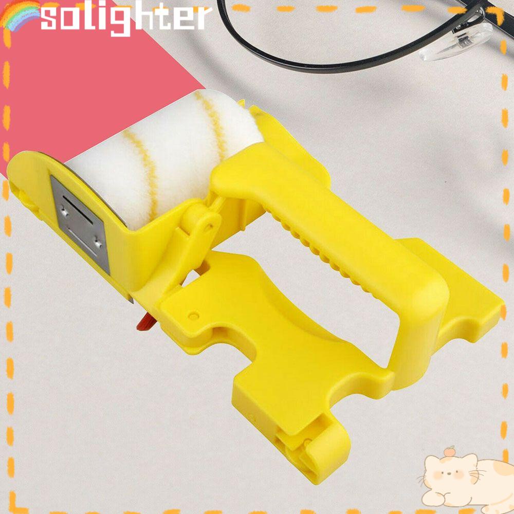 Solighter Paint Edger Roller Brush Alat Plafon Ruangan Hiasan Rumah Paint Trim