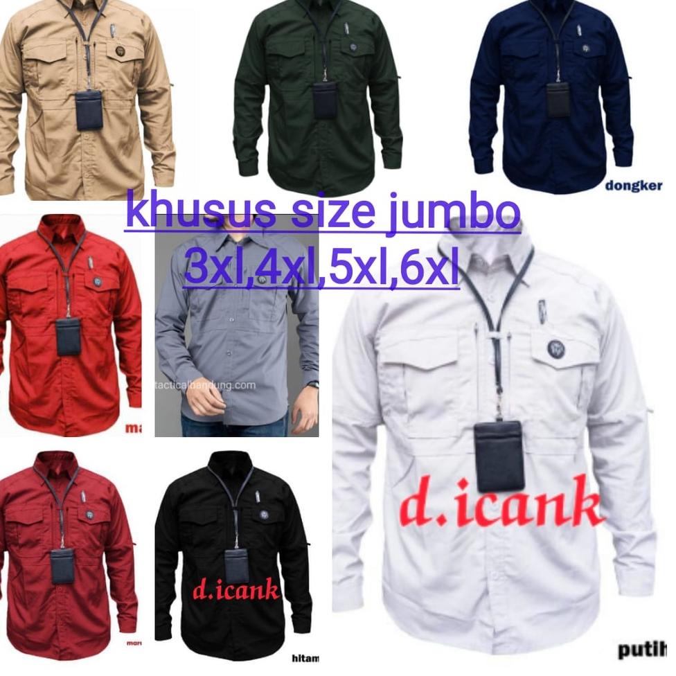 KEMEJA MTAC / KEMEJA RESKRIM / KEMEJA LAPANGAN JUMBO [ARB.23Ja23ᴳ]