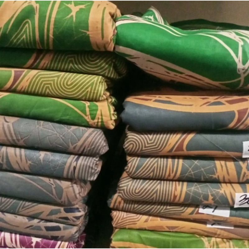 kain printing motif abstrak