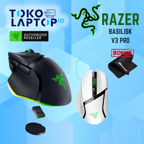 Razer Basilisk v3 Pro Wireless RGB Optical Switch Gaming Mouse