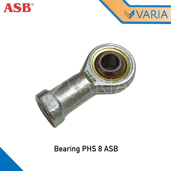 Bearing PHS 8 ASB Diameter As 8 mm Laher Rod Ends Drat Kanan