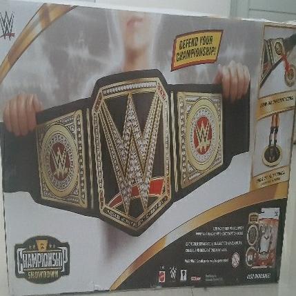 WWE Championship Mattel Deluxe Version