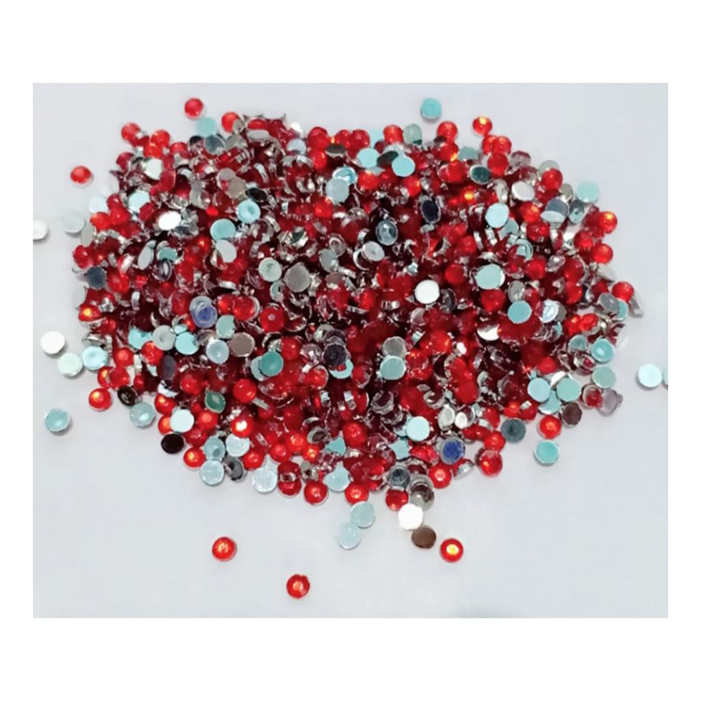 Rhinestone 2mm 300pcs-350pcs untuk henna art Nail Art DIY