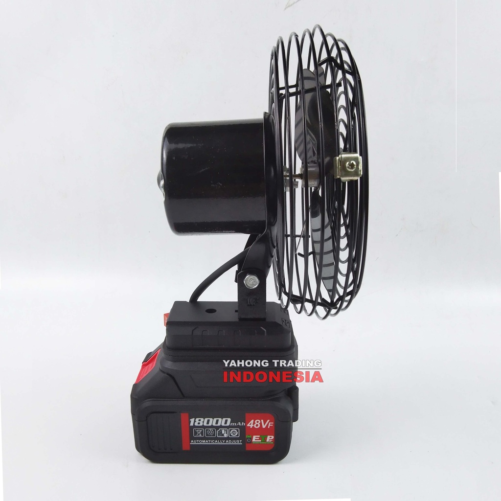 Kipas Angin Besi 8&quot; inch Fan Portable Baterai SUNC TOOLS