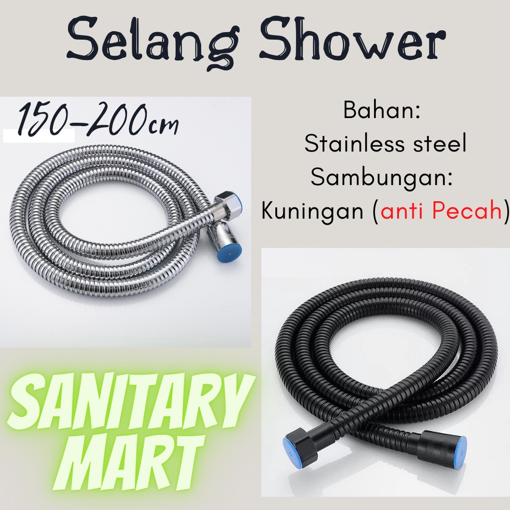 Jual Selang Shower Selang Jet Shower Bidet Sepray Closet Toilet Wc Shopee Indonesia