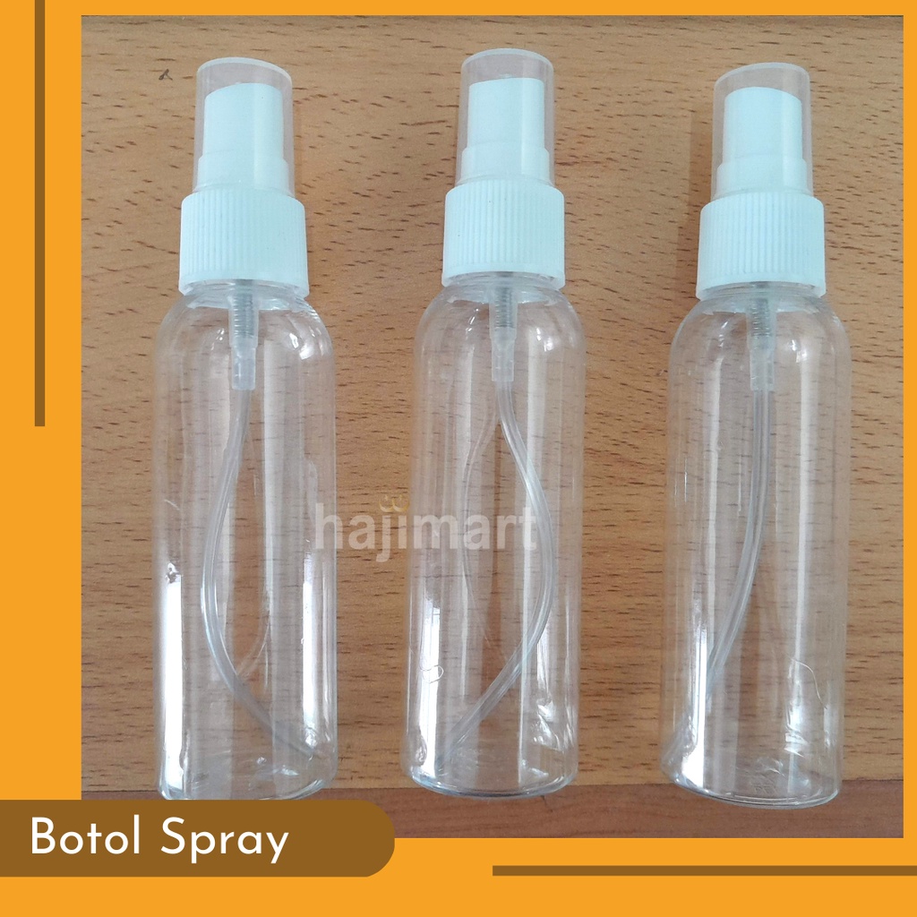 BOTOL SPRAY 60 ML/ BOTOL KOSONG SPRAY 60 ML/ BOTOL WUDHU PERLENGKAPAN HAJI &amp; UMROH