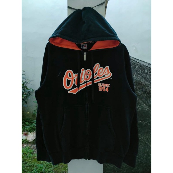 Hoodie Zipper MLB Orioles