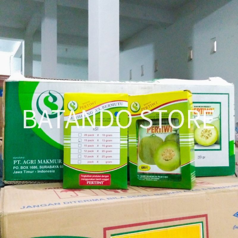 Benih Melon Hibrida F1 Pertiwi Anvi