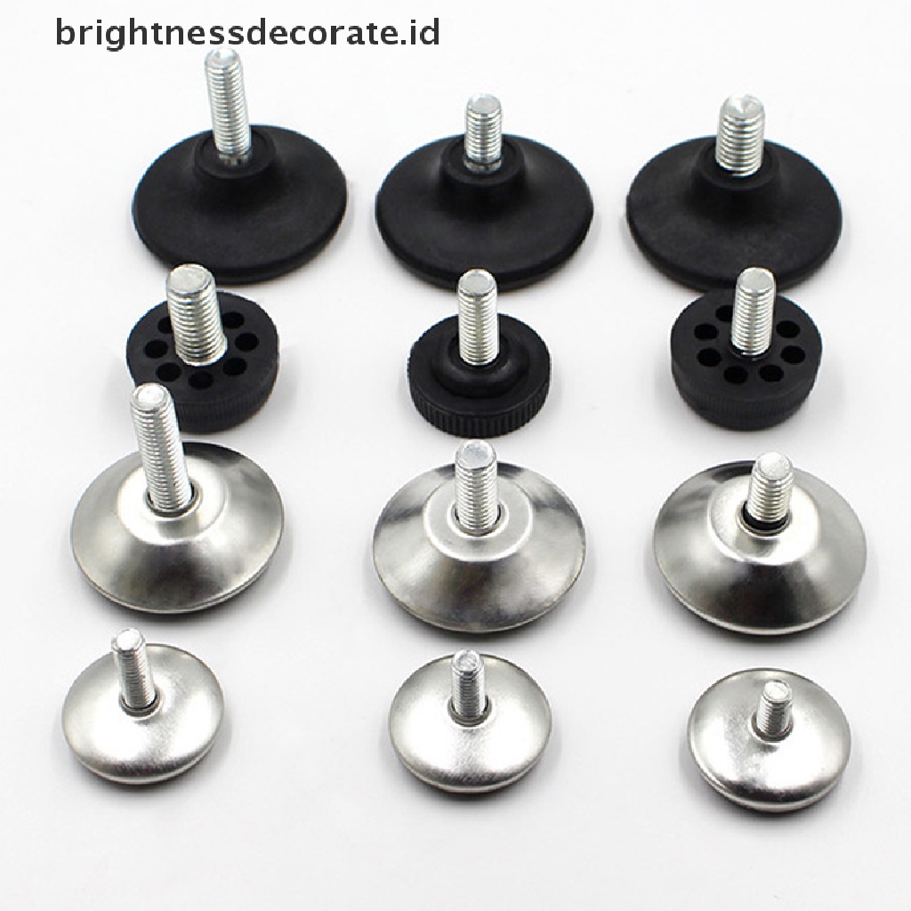 [Birth] 4pcs Kaki Mesin Levelling M6 /8 /10/Kaki Foot Furniture Mesin Adjustable [ID]