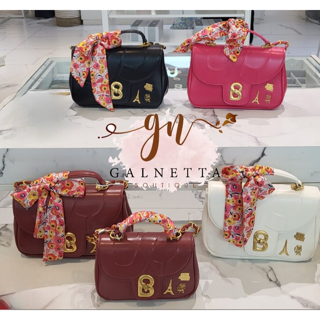 UNDERTAG.. BUTTONSCARVES ALMA BAG EMILY IN PARIS