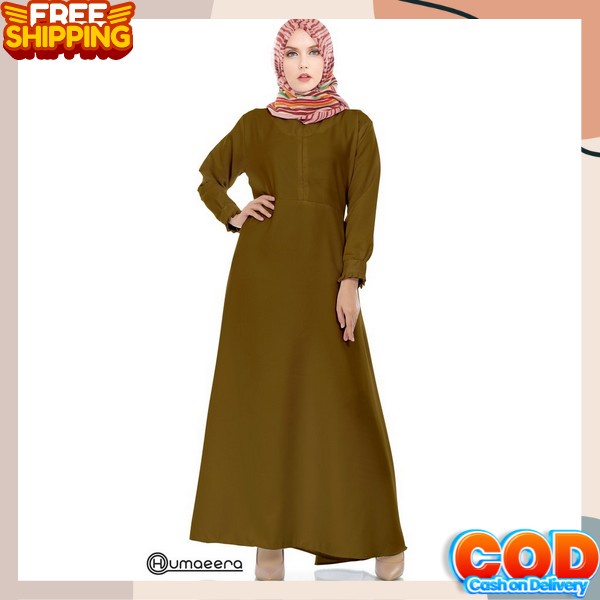 Gsmis Kondangan Pesta Gmis Muslimah Polos Baju Lebaran Muslim Wanita Dress Syari Murah Dres Remaja S