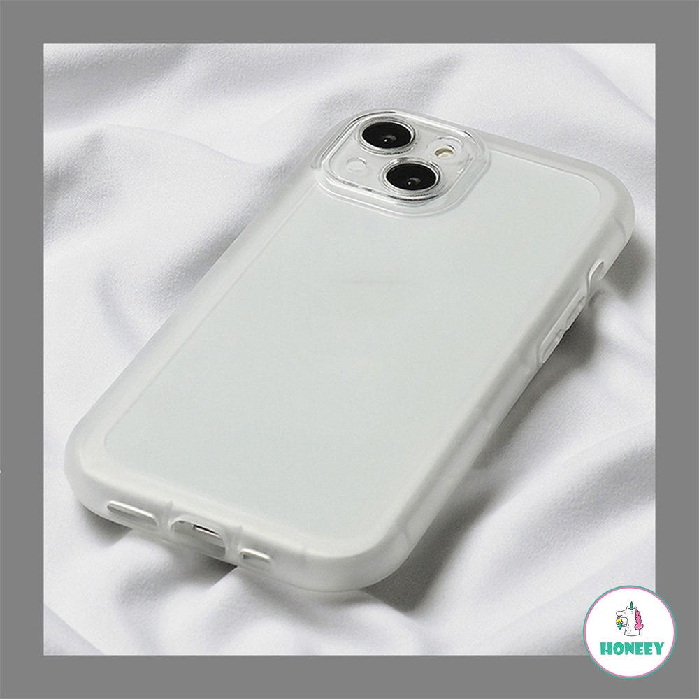 Soft Case TPU Matte Kristal Tahan Debu Untuk IPhone 14 13 12 11 Pro Max X XR 8 7 Plus