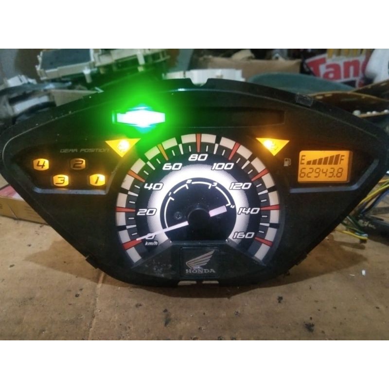 mesin spidometer Honda Supra x 125 Batman original copotan
