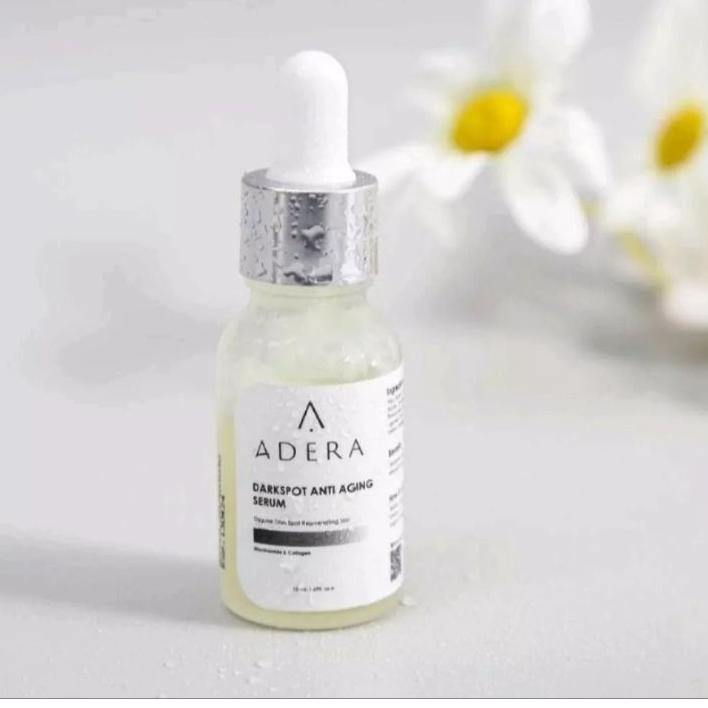 AGN205 Adera Serum Darkspot Anti Aging Wajah Glowing Skincare Terbaik Untuk Noda Hitam - Adera Beauty +++