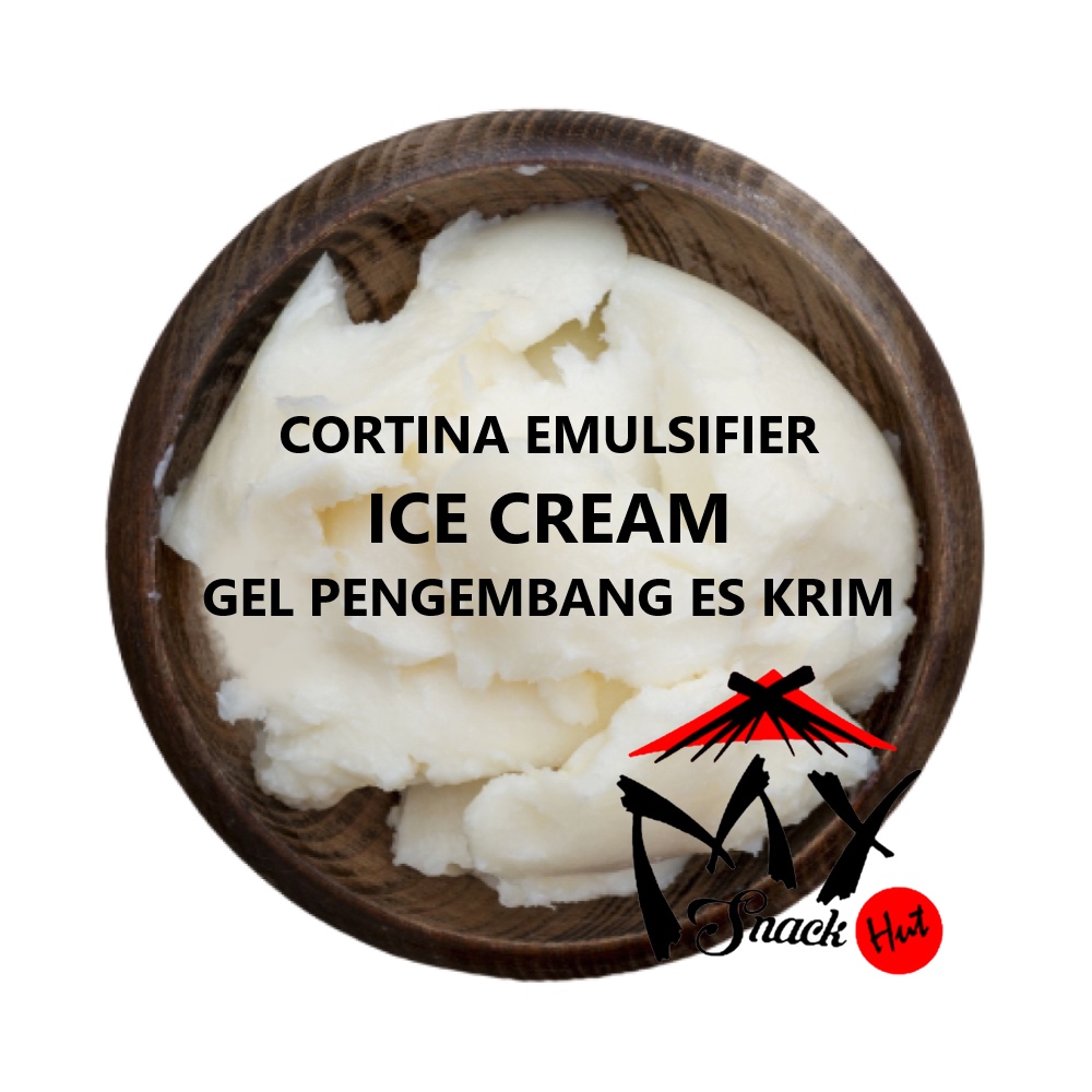 

CORTINA EMULSIFIER 100GR - ICE CREAM EMULSIFIER GEL PENGEMULSI PENGEMBANG ES KRIM IMPORT HALAL