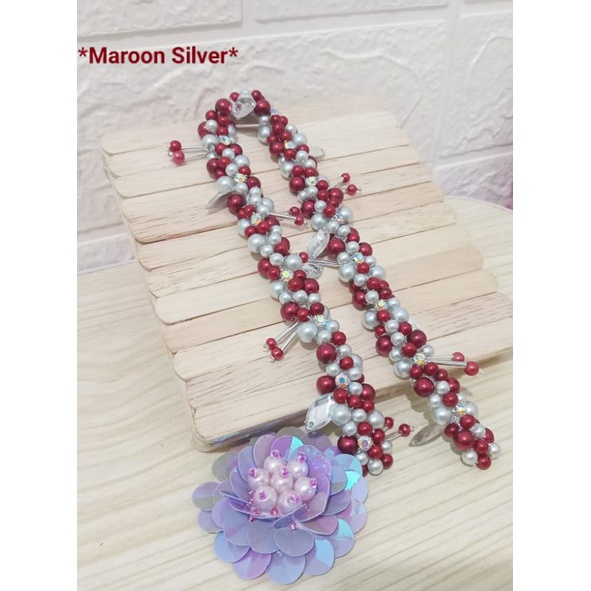 Payet Rangkai Mutiara Bambu Panjang ,Bisa request warna