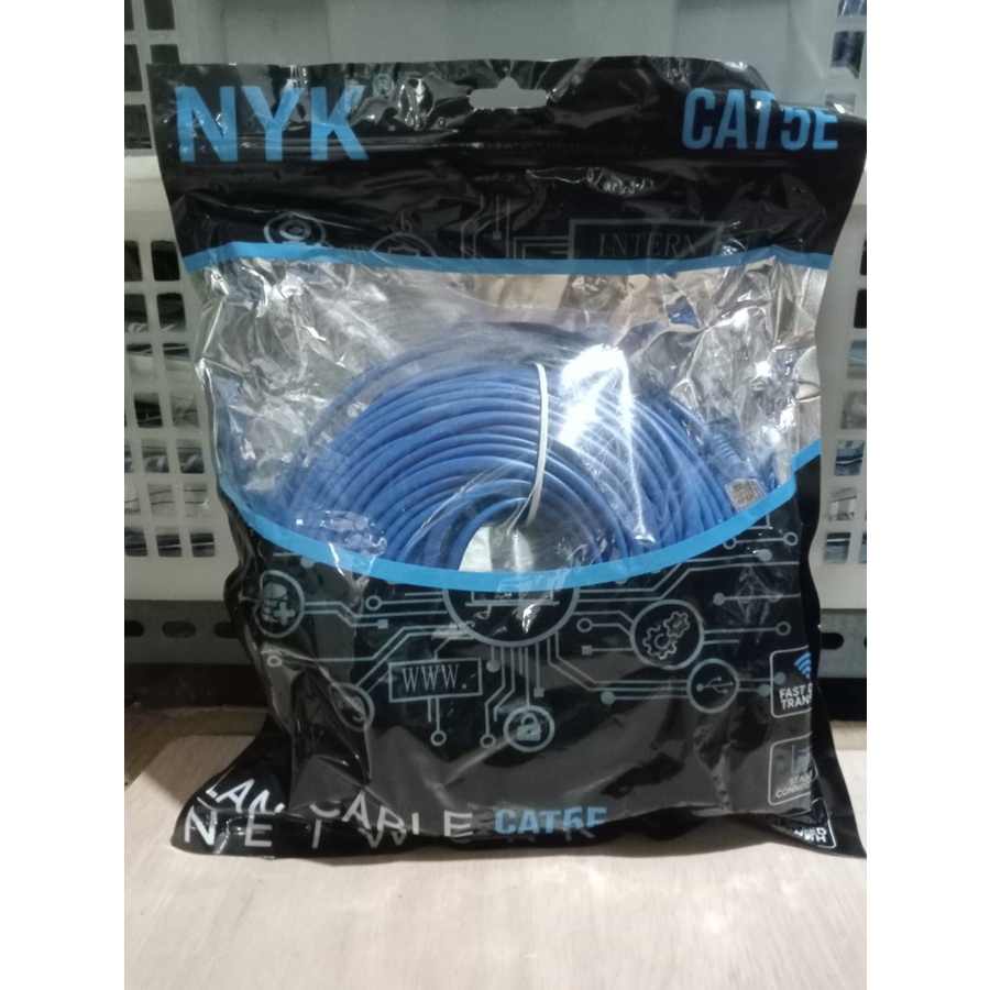 KABEL LAN CAT5 30 METER NYK