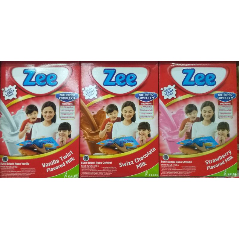 

KZ - Zee susu bubuk 350g coklat , vanila , strawberry