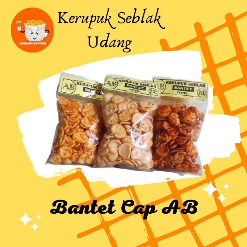 

KERUPUK SEBLAK (UDANG) BANTET TERMURAH READY STOK SIAP KIRIM & FREE ONGKIR