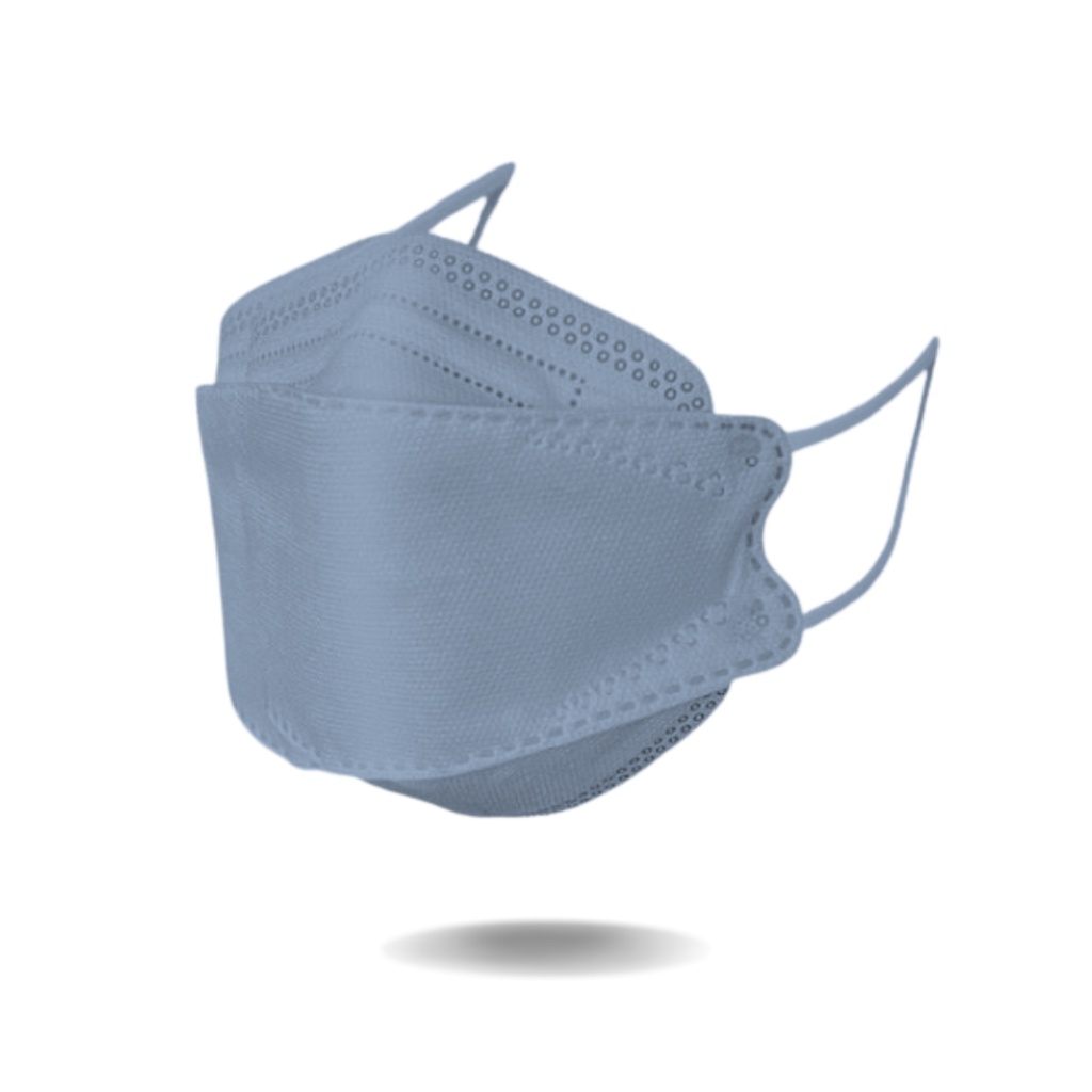 Masker KF94  Warna Warni 1 Pack Isi 10 Pcs-KF94 Steel