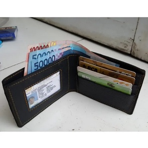 DOMPET LIPAT DUA KULIT ASLI TERMURAH
