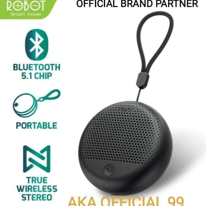 Speaker Bluetooth Robot RB30 / Mini Speaker bluetooth 5.1 Robot Resmi