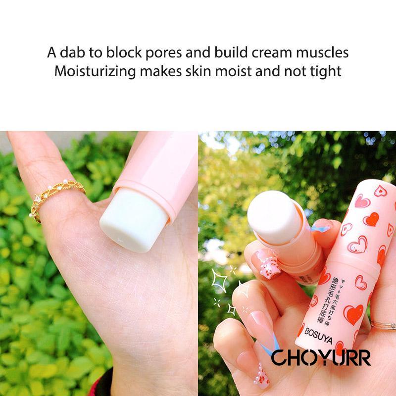 【COD】Stick Concealer / Matte Foundation Stick / Invisible Pore Moisturizing Isolation Matte Primer Concealer Mencerahkan Kulit-CH