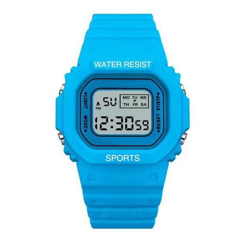 TRENDING JAM TANGAN LIMITED EDITION LED JAM TANGAN SPORTS DIGITAL KASUAL ANTI AIR PRIA DAN WANITA