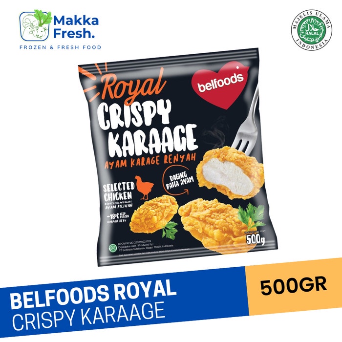 

belfoods royal crispy karaage 500 gram