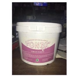 Fondant FondX Virgin White Rep 500gr - Rep