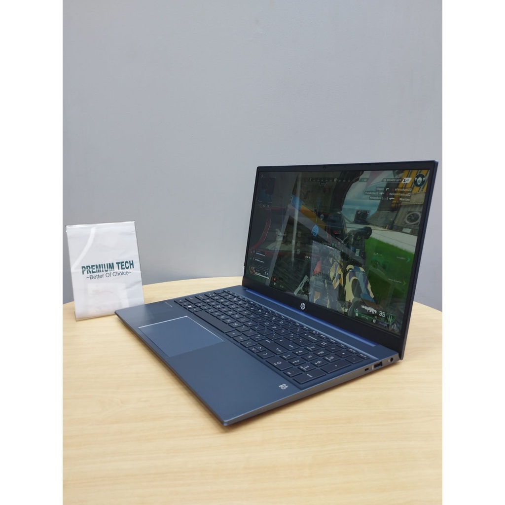 Laptop Gaming Slim HP Pavilion 15 Amd Ryzen 5 5500U 16GB 1TB Ssd FHD IPS Windows 11 Horizon Blue Terlaris