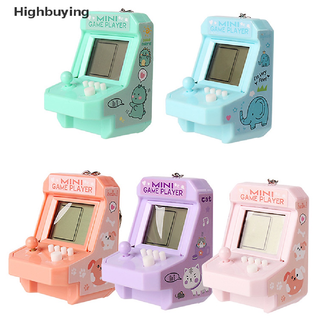 Hbid Mesin Game Konsol Retro Dengan Gantungan Kunci Tetris Video Game Pemutar Game Genggam Glory
