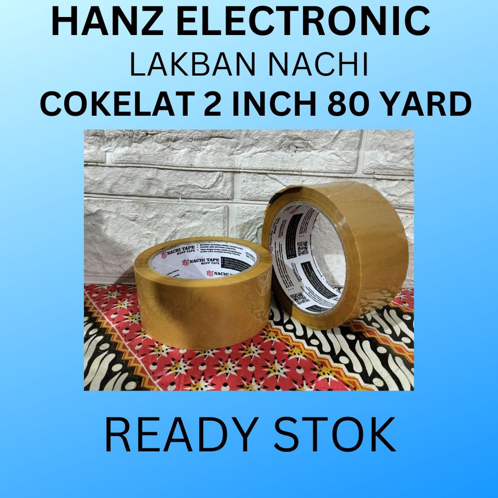 

HANZ ELEKTRONIK LA016 LAKBAN NACHI ORIGINAL 2 INCH 80 YARD PERDUS