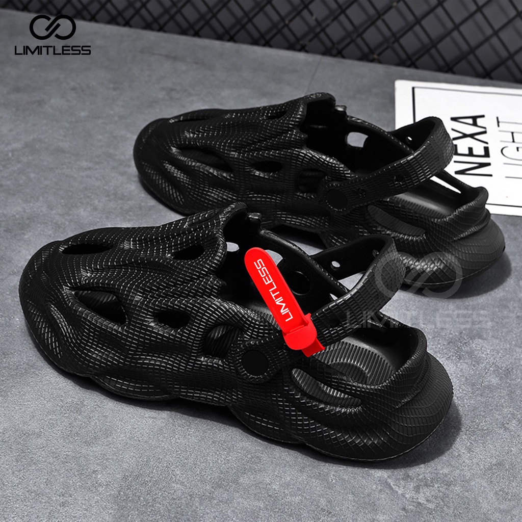 Sendal Selop Pria DRAGON Anti Slip Premium Ringan Sandal Slop Cowok Full Phylon Trendy Terbaru