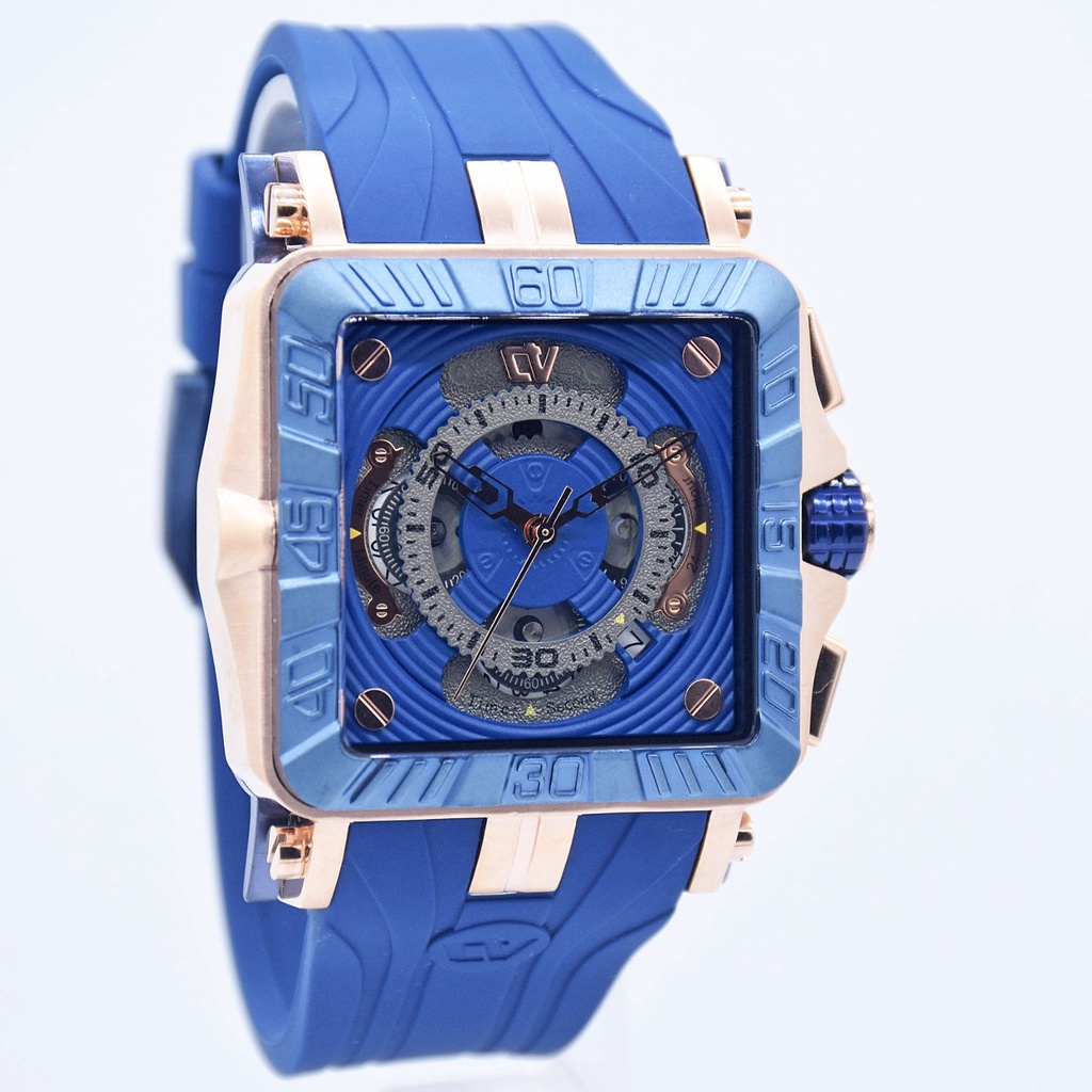 Jam Tangan Christ Verra CVC11115G-36 RED/ CVC11115G-36 GRN/ CVC11115G-3J BLU Original