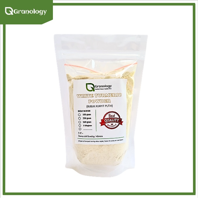 Kunyit Putih Bubuk / White Turmeric Powder (250 gram) by Granology