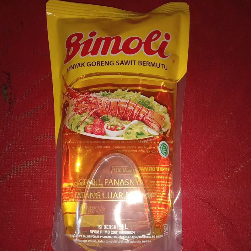 

Bimoli 1 Liter Pouch Minyak Goreng