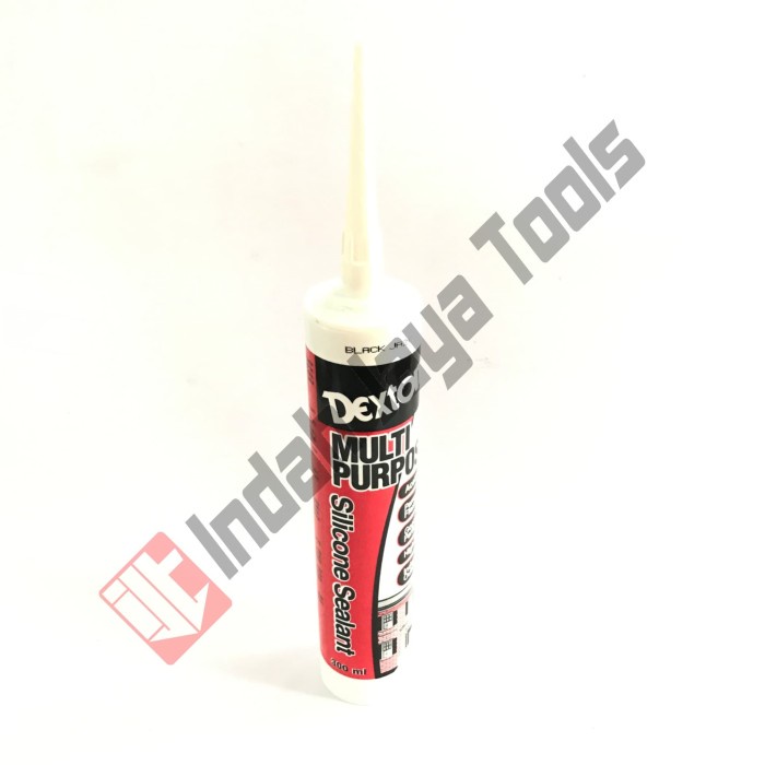 Lem Silicone Sealant Botol Dextone Black Hitam - Lem Kaca Aquarium Silikon