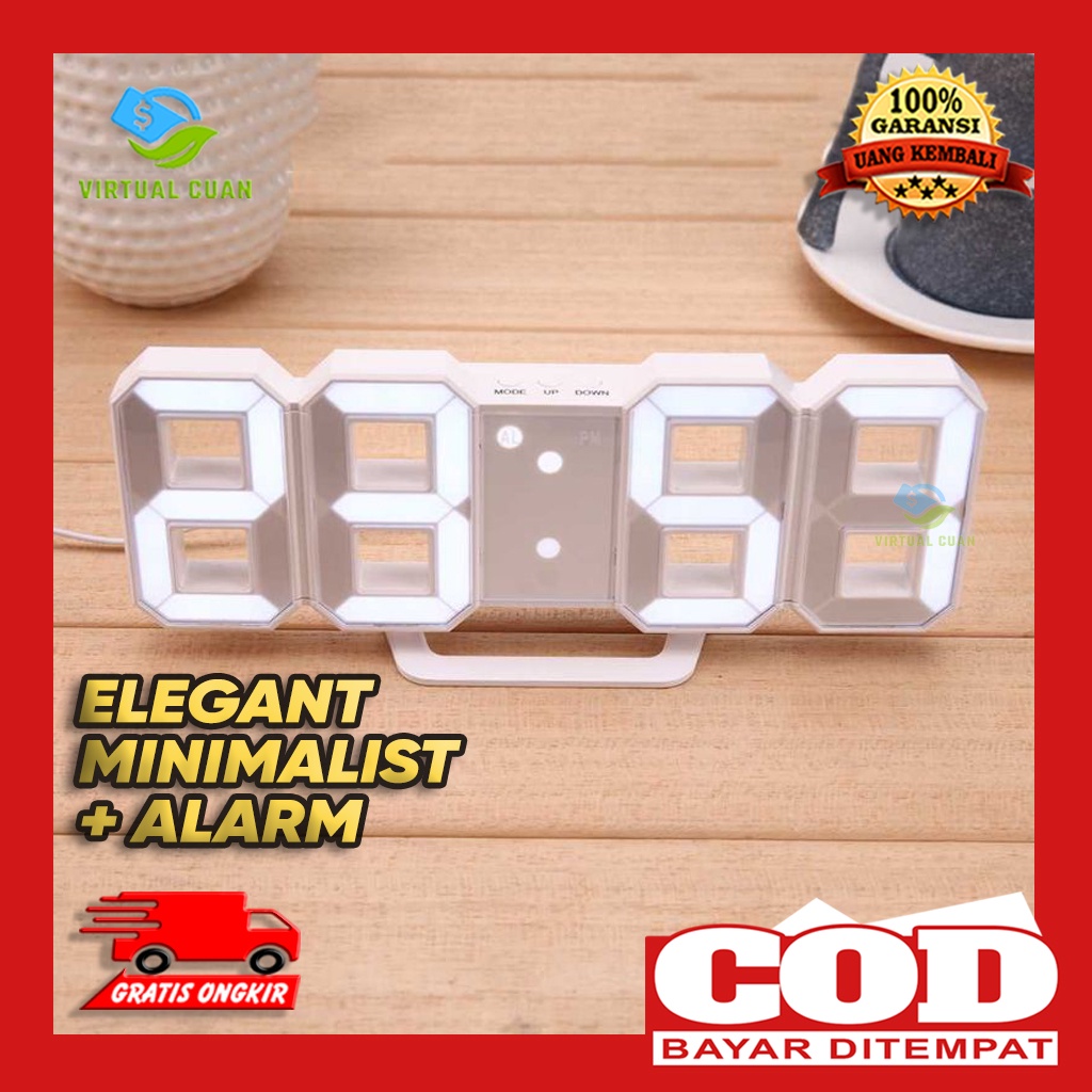 Jam Meja Digital Modern Style Led digital clock