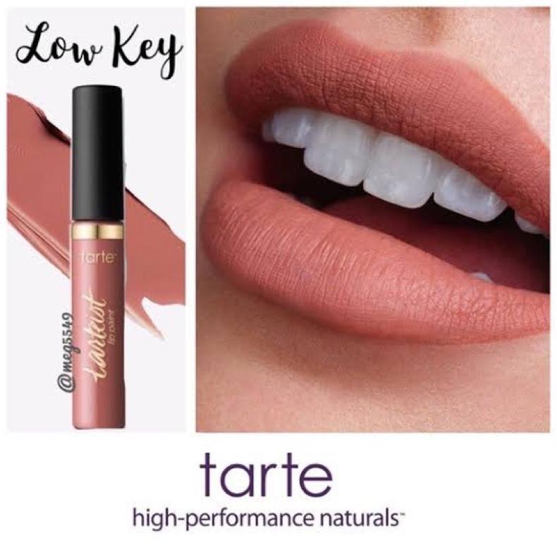 TARTE matte liquid lipstick shade low key full size