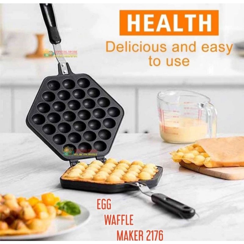 CETAKAN KUE EGG WAFFLE MAKER - EGG WAFFLE MAKER
