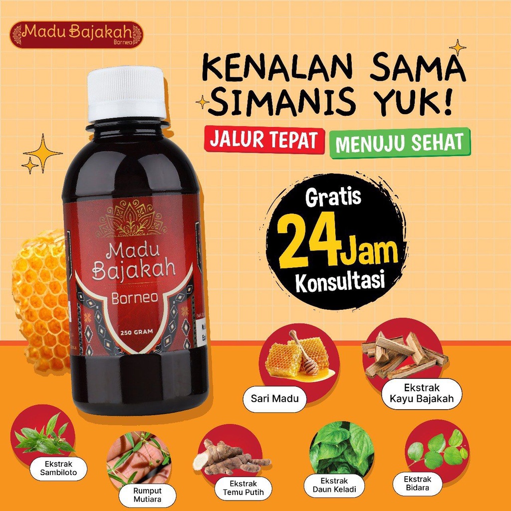

MADU BAJAKAH BORNEO HERBAL Ampuh Atasi Kanker & Tumor, Kista, Benjolan