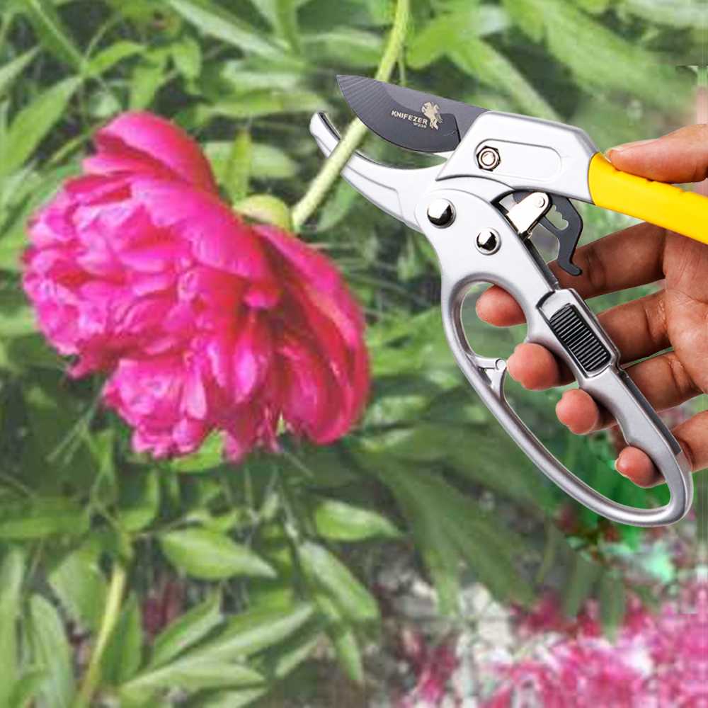 KNIFEZER Gunting Taman Ranting Garden Pruning Shear Scissors - W238